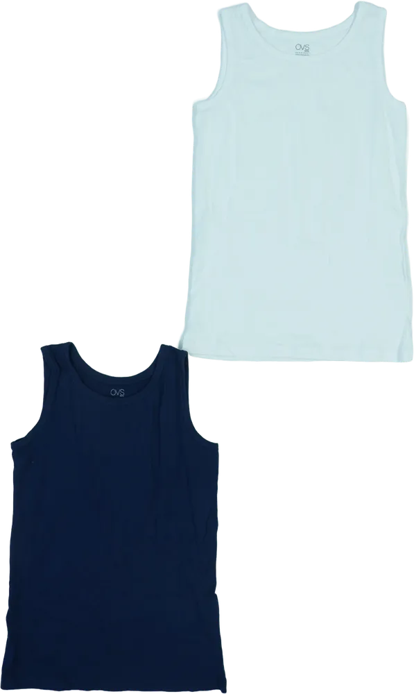Blue OVS Multipack - Sleeveless shirts EU 164 / UK 14 years / US 14 years/XL