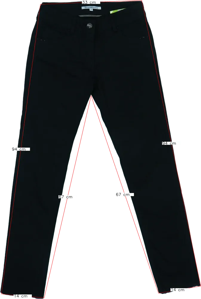 Fekete Egyéb Hosszúnadrág EU 164 / UK 14 év / US 14 év/XL