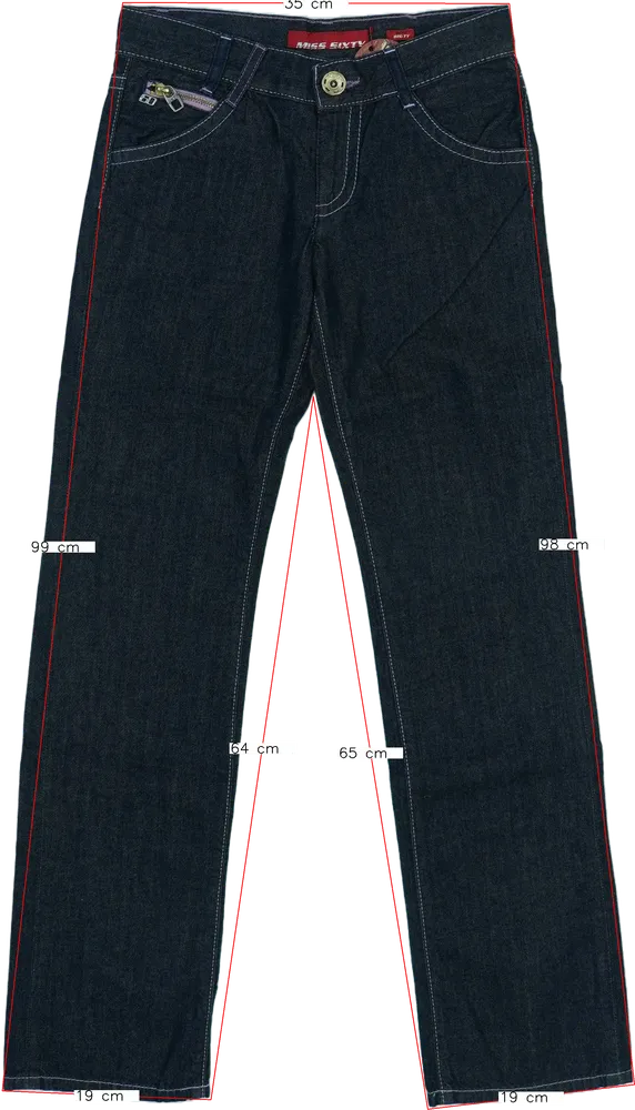 Fekete Miss Sixty Farmernadrág EU 152 / UK 12 év / US 12 év/L