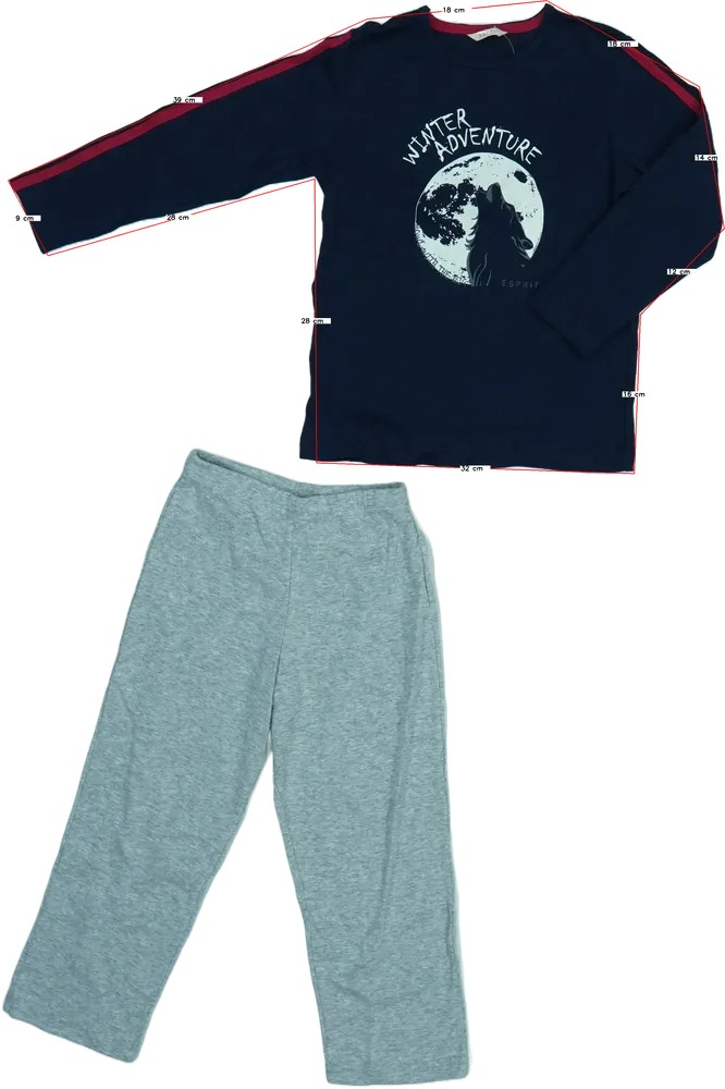 Kék Esprit Pizsama EU 122 / UK 7 év / US 7 év/M