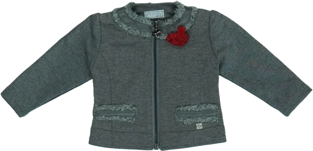 Szürke Fun&amp;Fun Dzseki EU 62 / UK 0-3 hónap / US 0-3 hónap