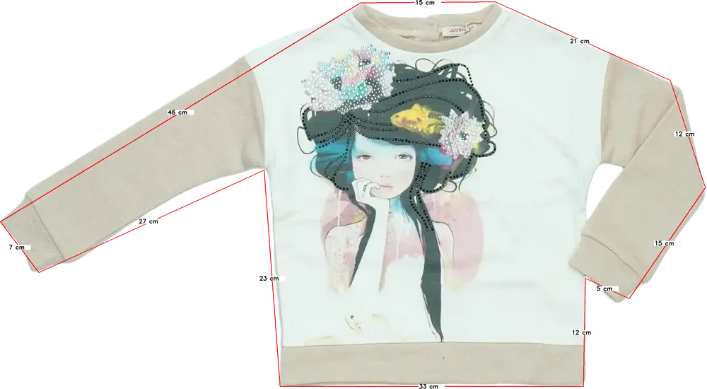 Rózsaszín Laura Biagiotti Pulóver EU 104 / UK 4 év / US 4T/XS