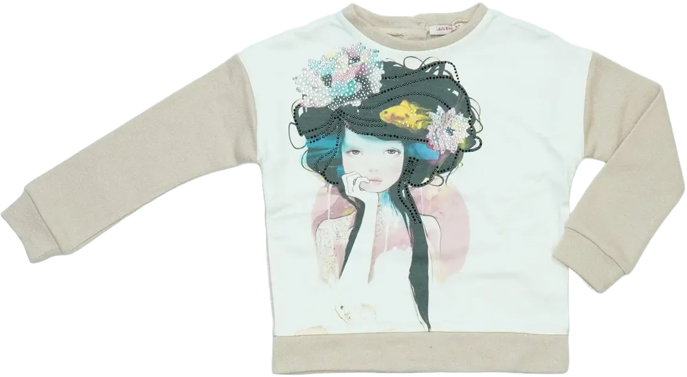 Rózsaszín Laura Biagiotti Pulóver EU 104 / UK 4 év / US 4T/XS