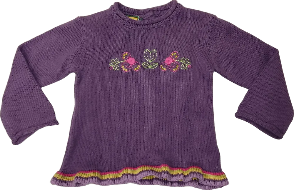 Lila Egyéb Kötött pulcsi EU 92 / UK 2 év / US 2T