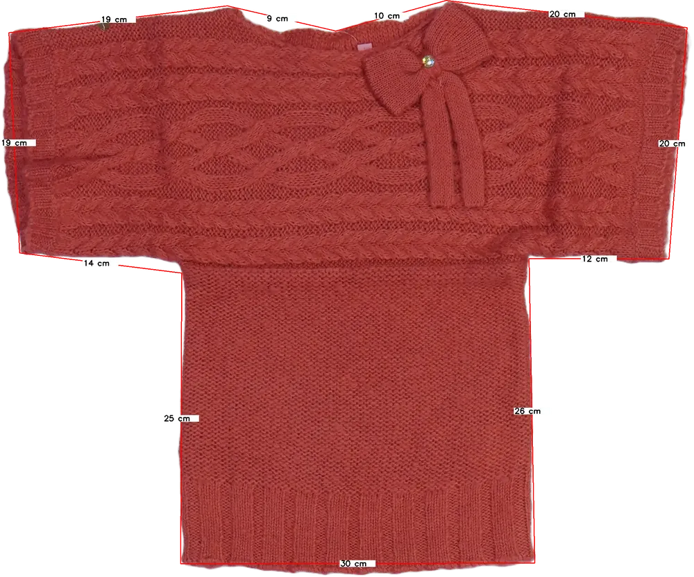 Rózsaszín Egyéb Kötött pulcsi EU 110 / UK 5 év / US 5 év/XS