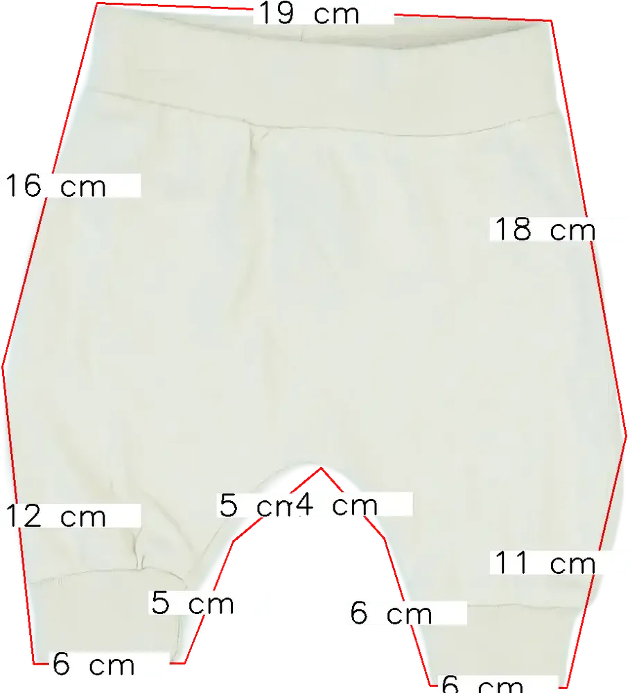 Barna DopoDopo Baby nadrág EU 56 / UK Újszülött / US Újszülött