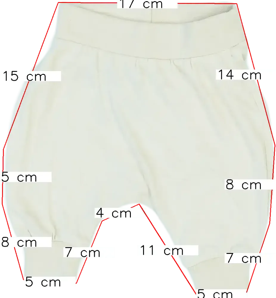 Barna DopoDopo Baby nadrág EU 56 / UK Újszülött / US Újszülött