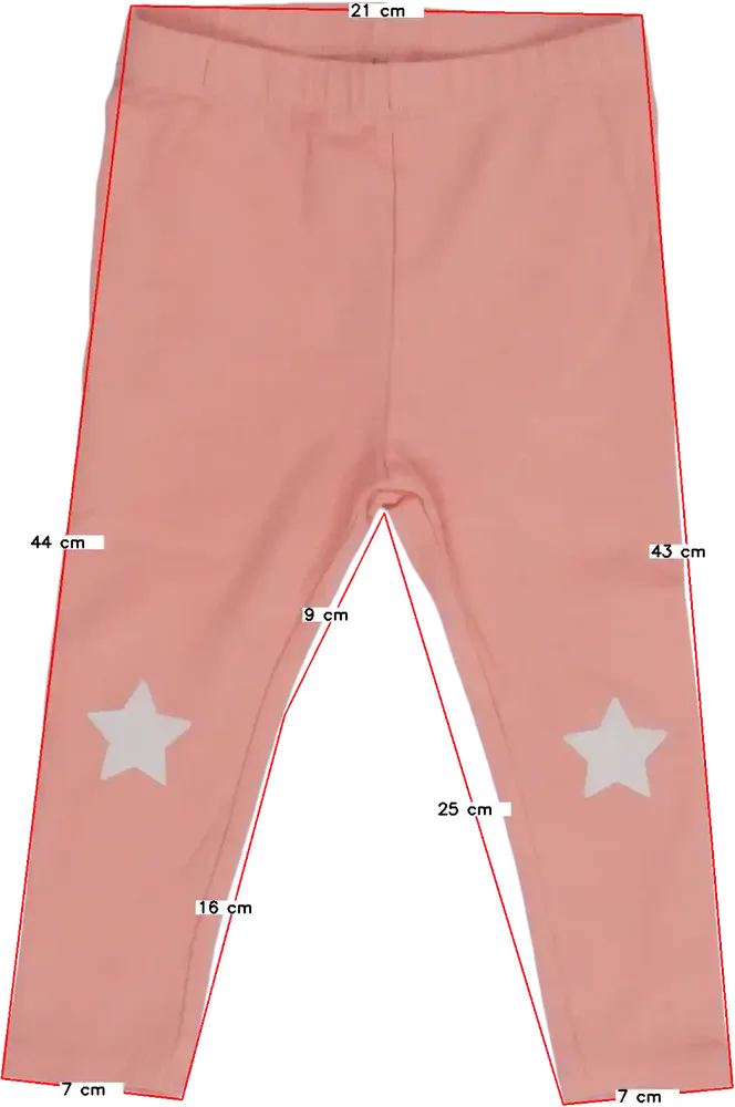 Rózsaszín DopoDopo Leggings EU 98 / UK 3 év / US 3T