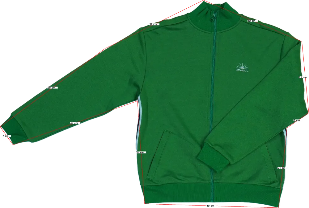 Zöld O'neill Pulóver EU 152 / UK 12 év / US 12 év/L