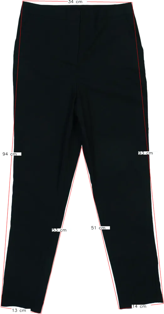 Fekete George Hosszúnadrág EU 164 / UK 14 év / US 14 év/XL