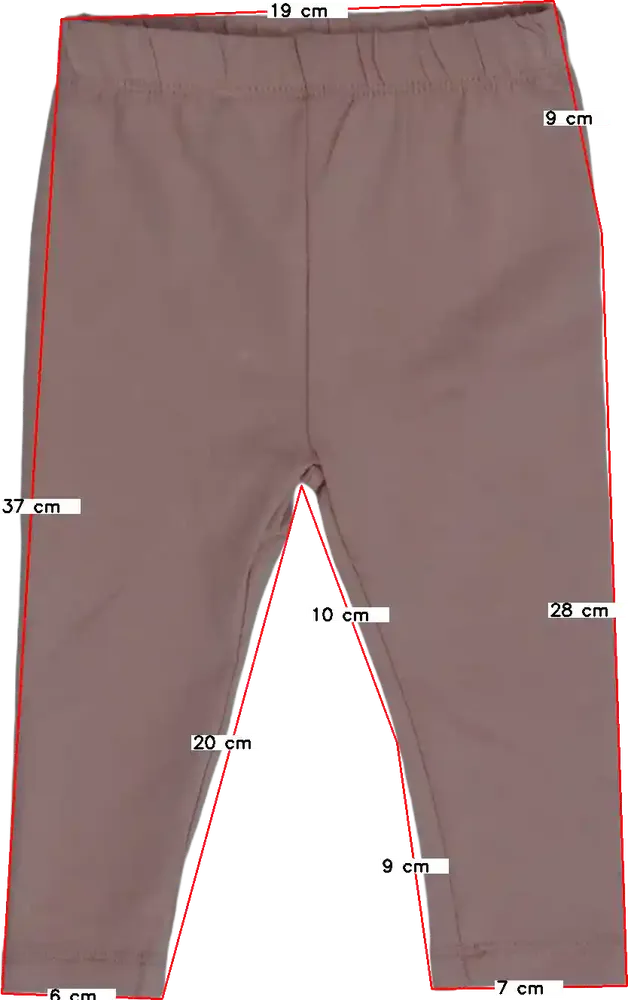 Rózsaszín DopoDopo Leggings EU 92 / UK 2 év / US 2T