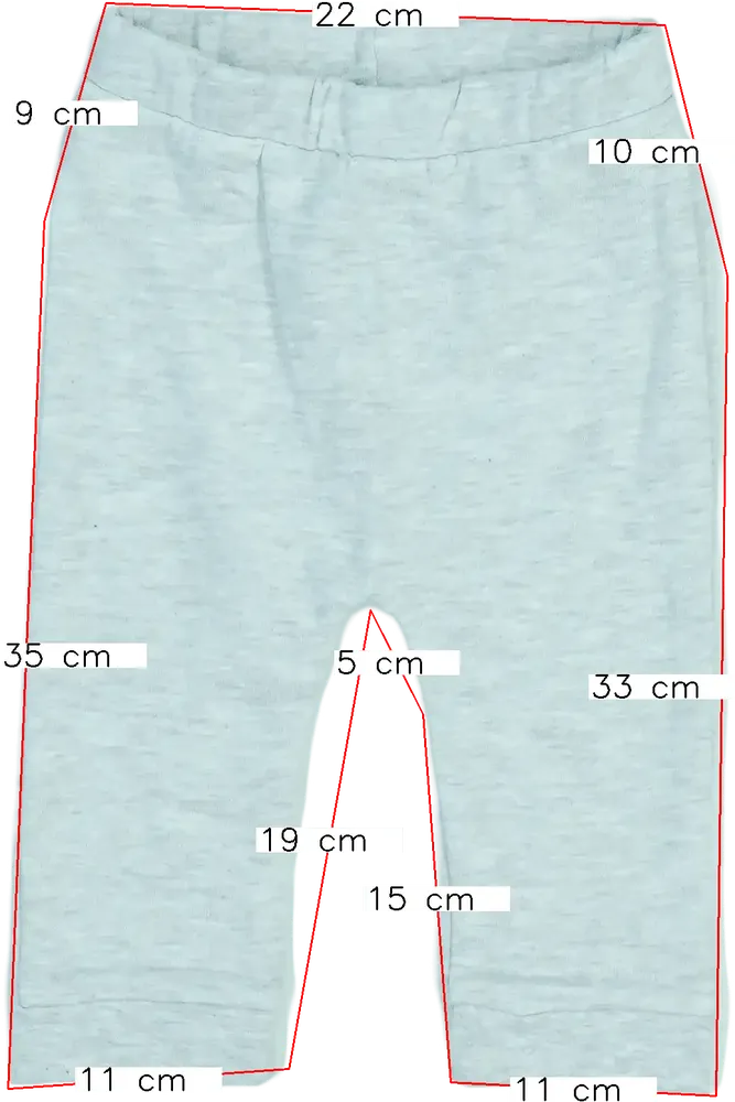 Szürke DopoDopo Melegítőnadrág EU 74 / UK 6-9 hónap / US 6-9 hónap