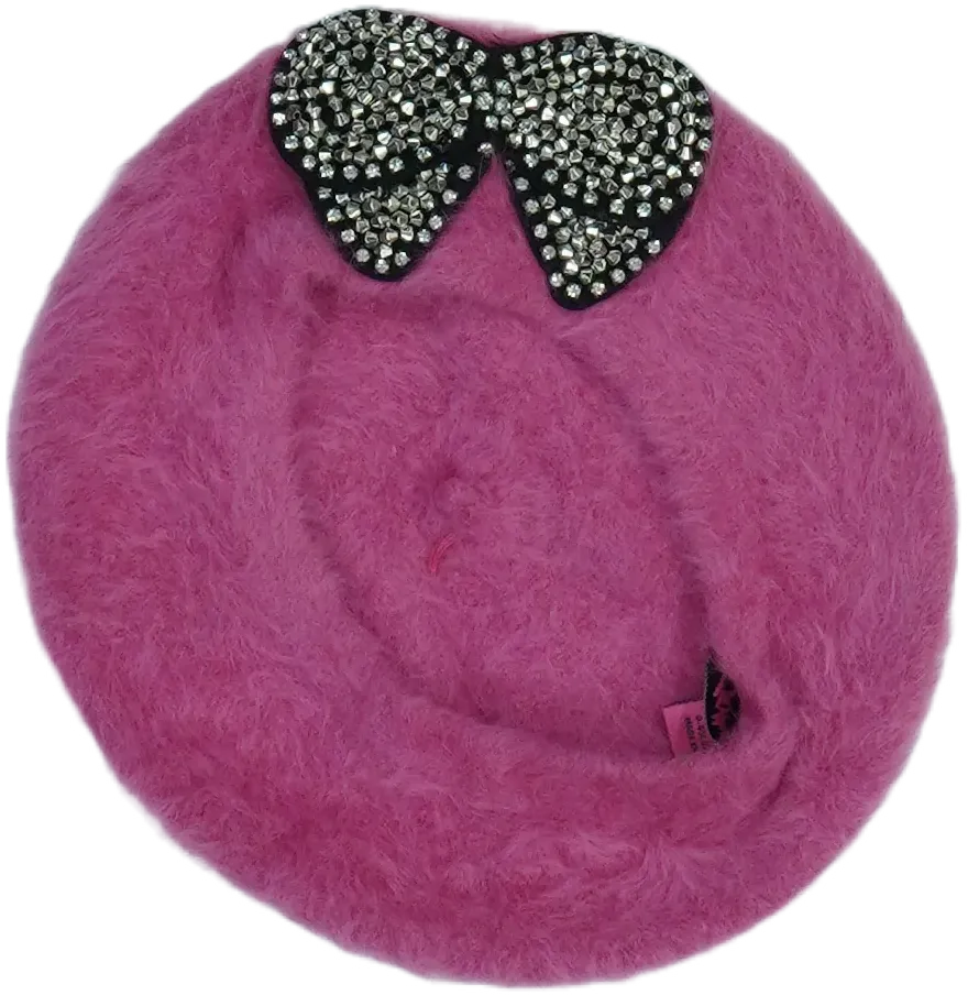 Rózsaszín Betsey Johnson Sapka Egyméret