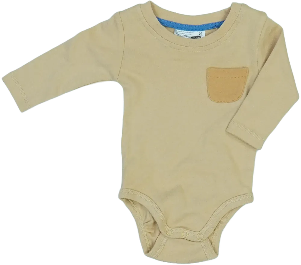 Barna Ergee Hosszú ujjú body EU 62 / UK 0-3 hónap / US 0-3 hónap