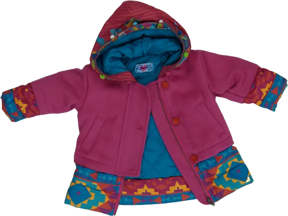 Rózsaszín Rosalita Átmeneti kabát EU 62 / UK 0-3 hónap / US 0-3 hónap