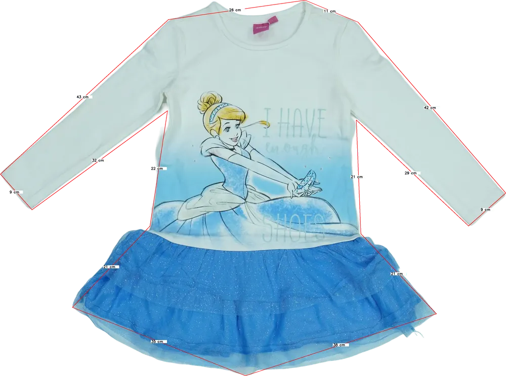 Kék Disney Ruha EU 134 / UK 9 év / US 9 év/L