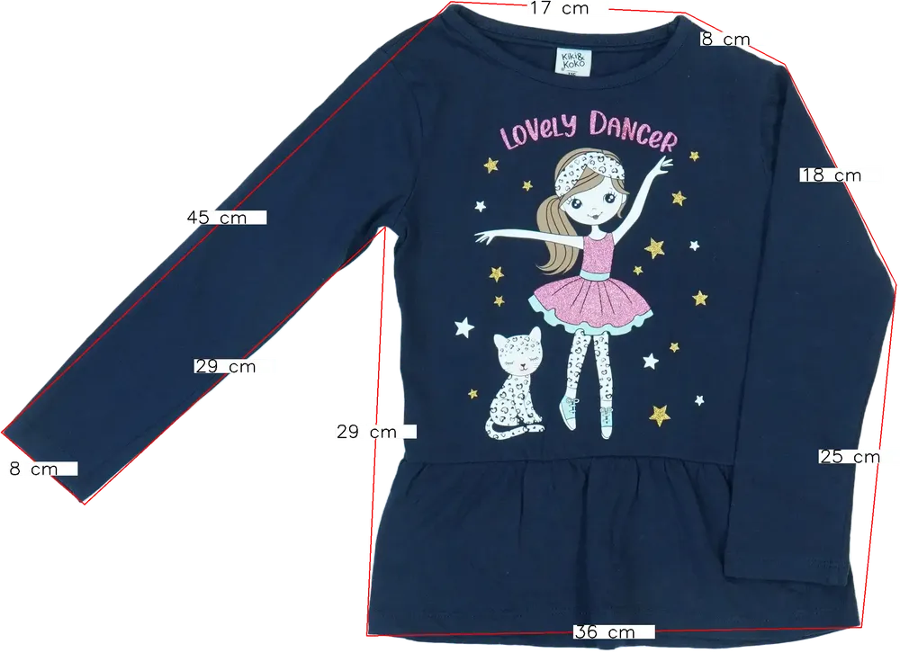 Kék Kiki&amp;Koko Tunika EU 116 / UK 6 év / US 6 év/S