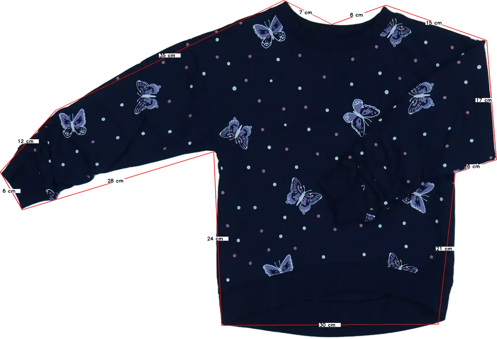 Kék DopoDopo Pulóver EU 110 / UK 5 év / US 5 év/XS