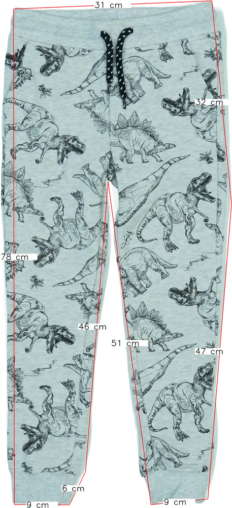 Szürke DopoDopo Melegítőnadrág EU 128 / UK 8 év / US 8 év/M