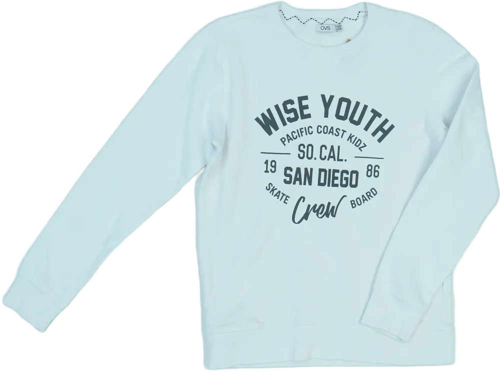 Fehér OVS Pulóver EU 164 / UK 14 év / US 14 év/XL