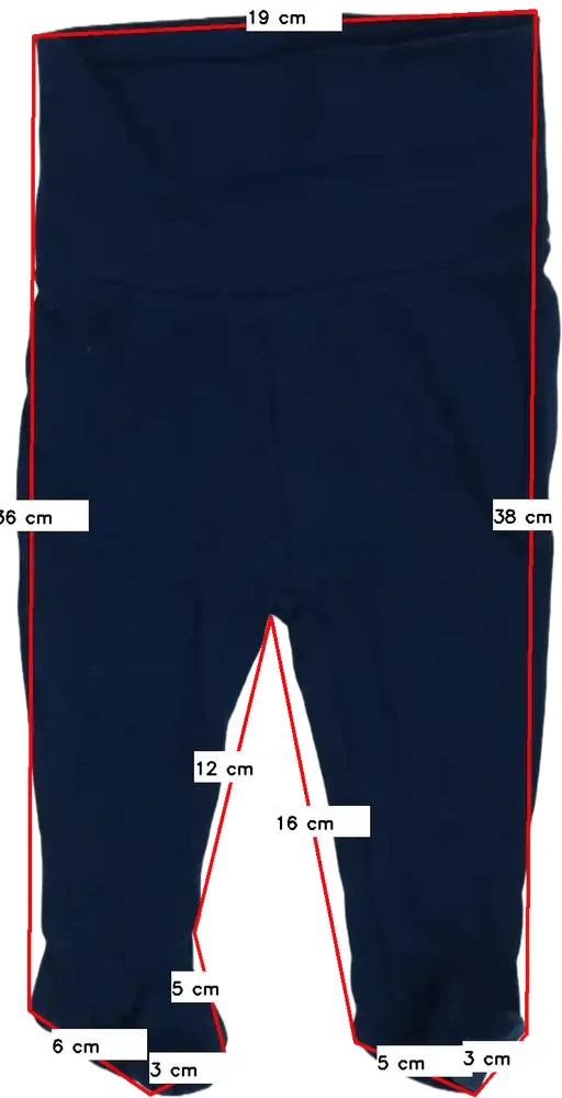 Kék DopoDopo Baby nadrág EU 62 / UK 0-3 hónap / US 0-3 hónap