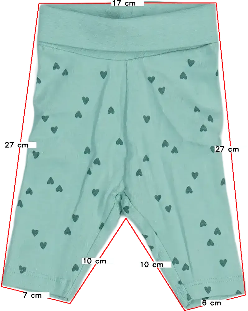 Zöld DopoDopo Baby nadrág EU 56 / UK Újszülött / US Újszülött