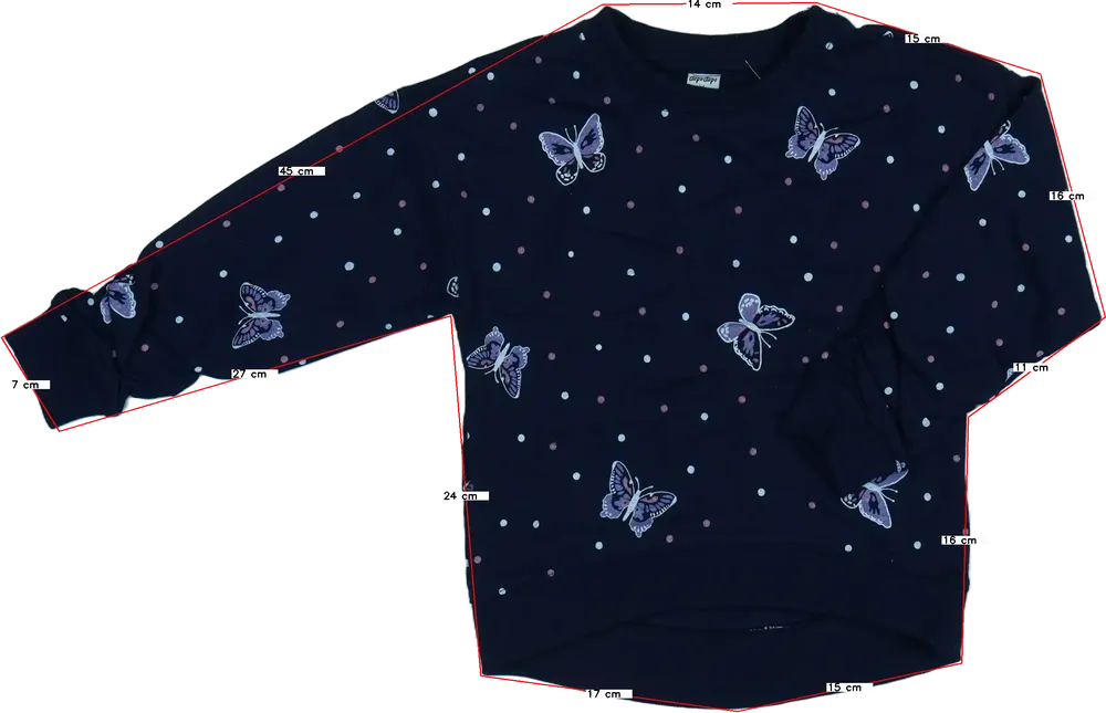 Kék DopoDopo Pulóver EU 110 / UK 5 év / US 5 év/XS