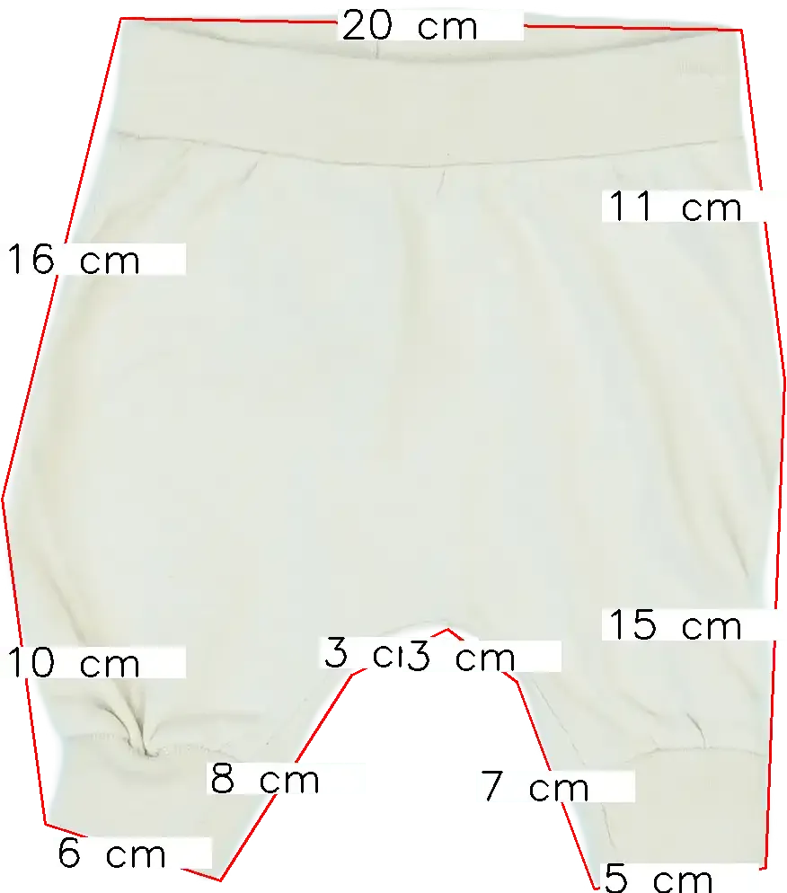 Barna DopoDopo Baby nadrág EU 56 / UK Újszülött / US Újszülött