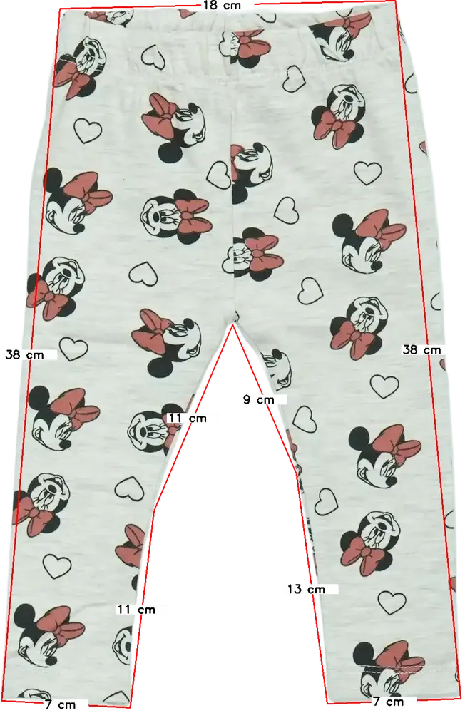 Barna Disney Leggings EU 74 / UK 6-9 hónap / US 6-9 hónap
