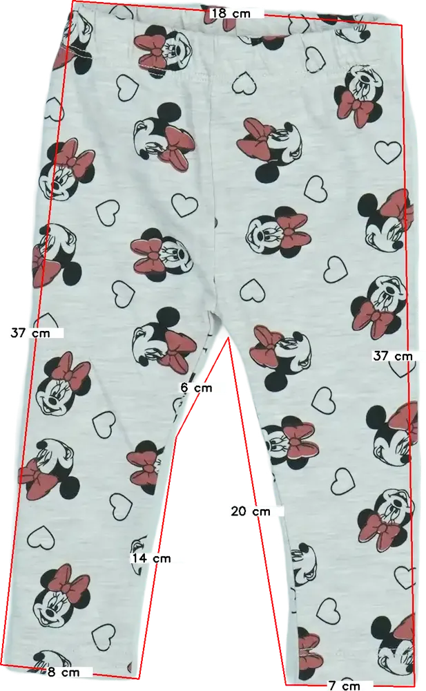 Barna Disney Leggings EU 74 / UK 6-9 hónap / US 6-9 hónap