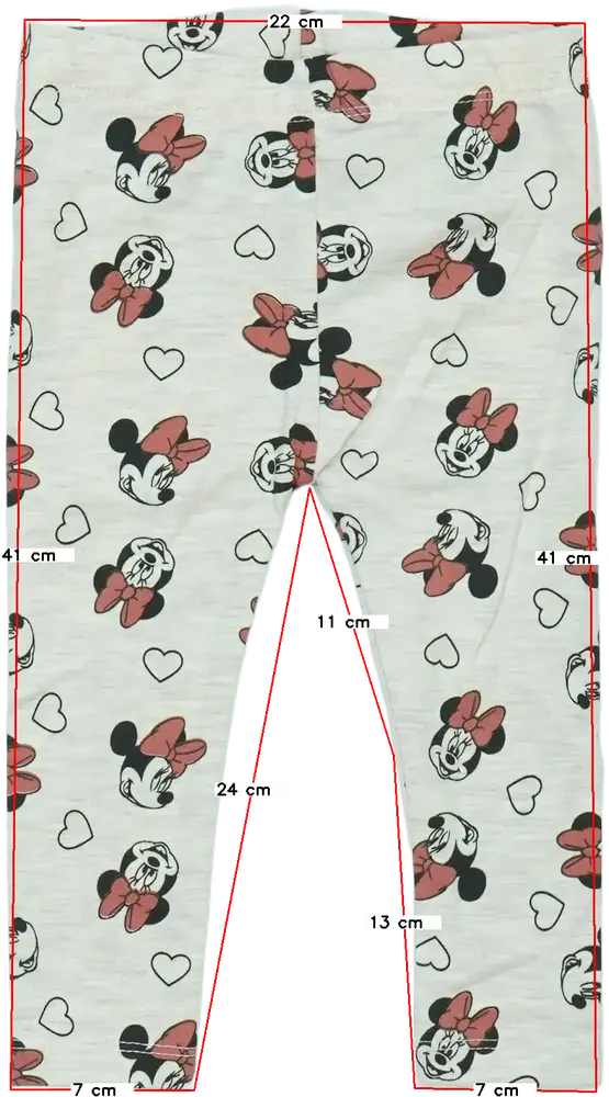 Barna Disney Leggings EU 80 / UK 9-12 hónap / US 12 hónap