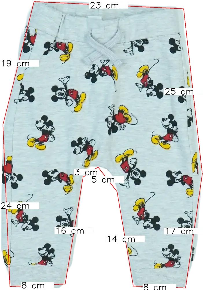 Szürke Disney Melegítőnadrág EU 74 / UK 6-9 hónap / US 6-9 hónap