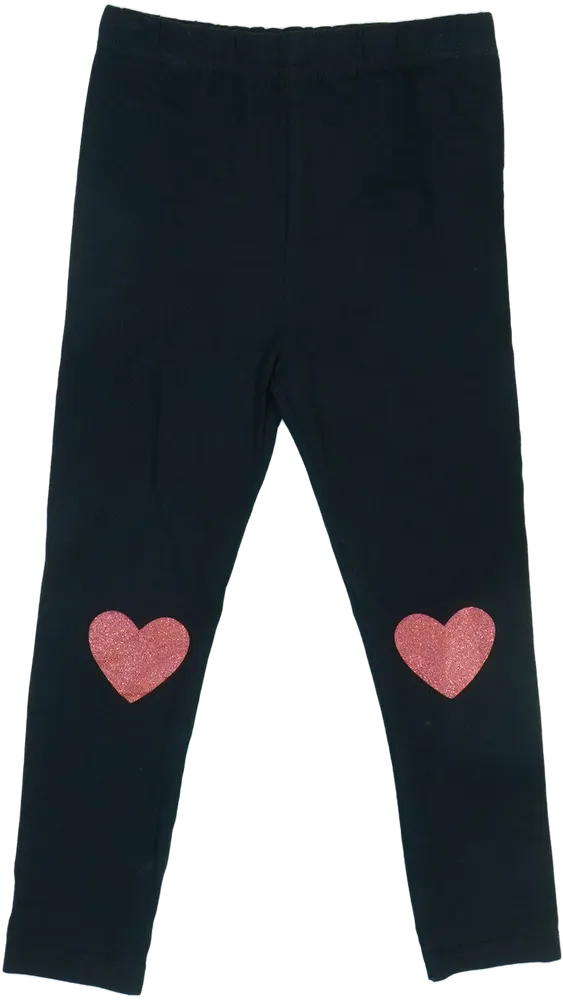 Fekete DopoDopo Leggings EU 104 / UK 4 év / US 4T/XS