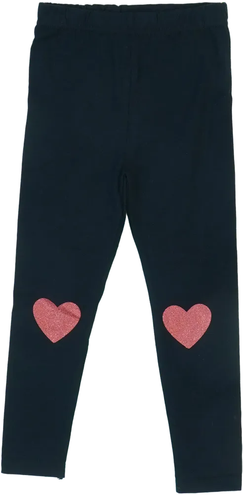 Fekete DopoDopo Leggings EU 104 / UK 4 év / US 4T/XS
