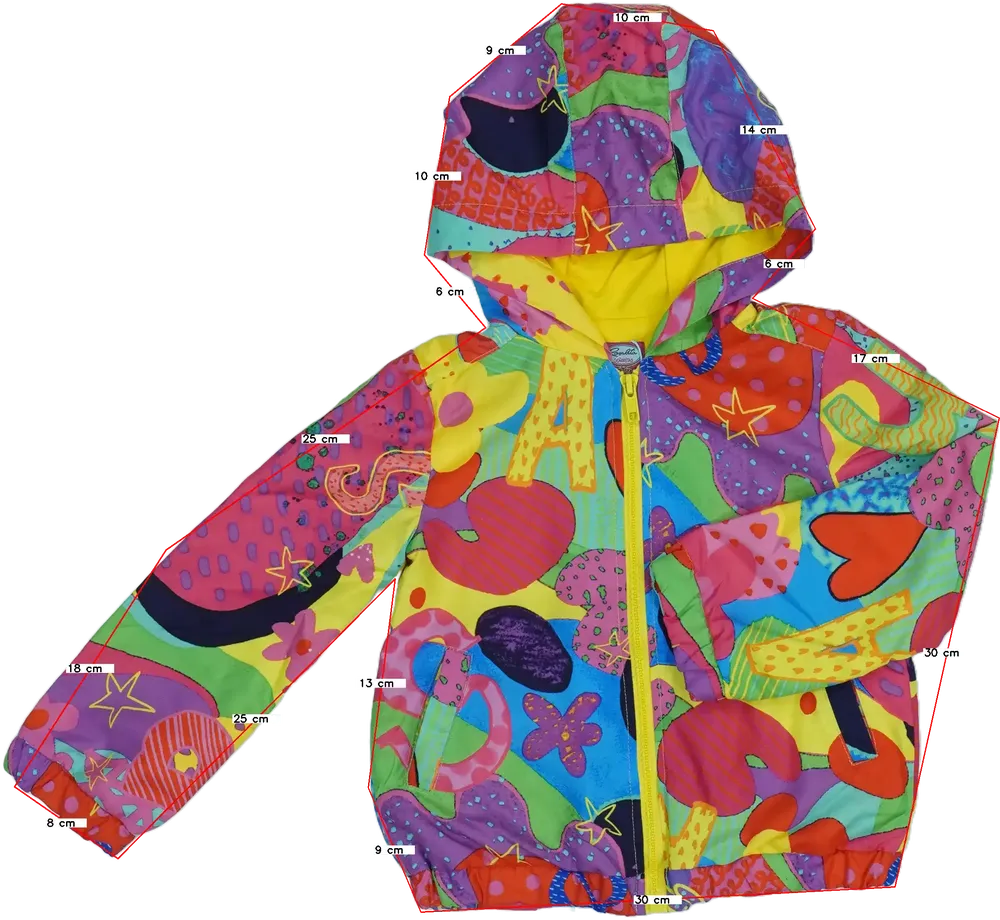 Többszínű Rosalita Dzseki EU 104 / UK 4 év / US 4T/XS