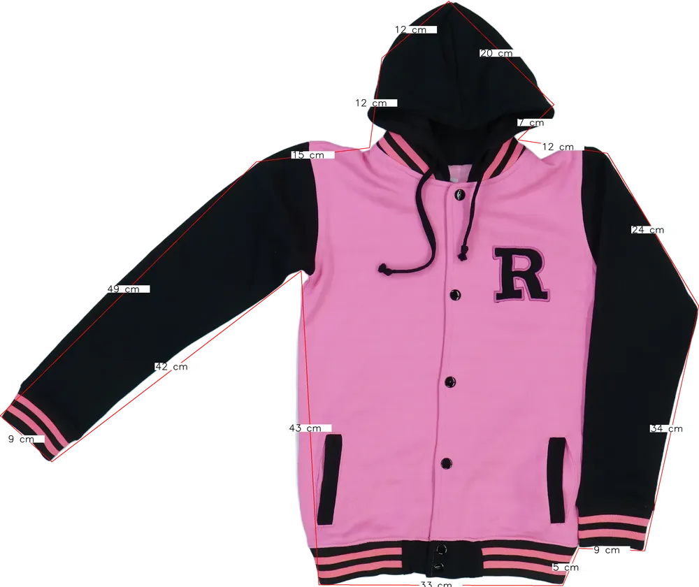 Rózsaszín Pull&amp;Bear Dzseki EU 152 / UK 12 év / US 12 év/L