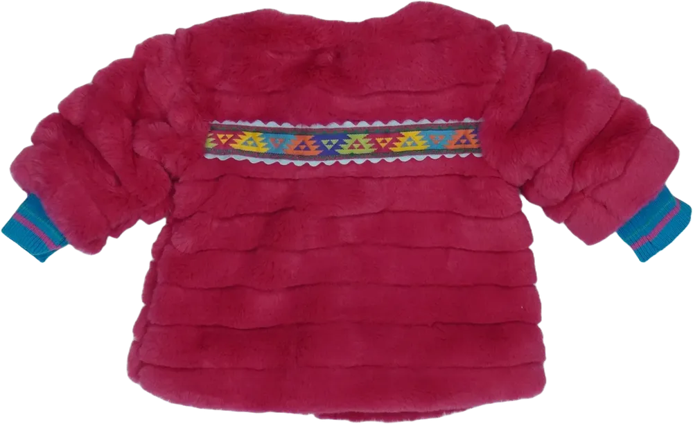 Rózsaszín Rosalita Szőrmekabát EU 68 / UK 3-6 hónap / US 3-6 hónap