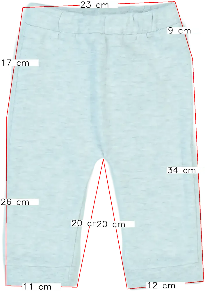 Szürke DopoDopo Melegítőnadrág EU 74 / UK 6-9 hónap / US 6-9 hónap