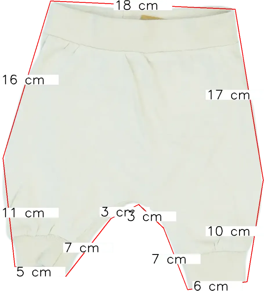 Barna DopoDopo Baby nadrág EU 56 / UK Újszülött / US Újszülött