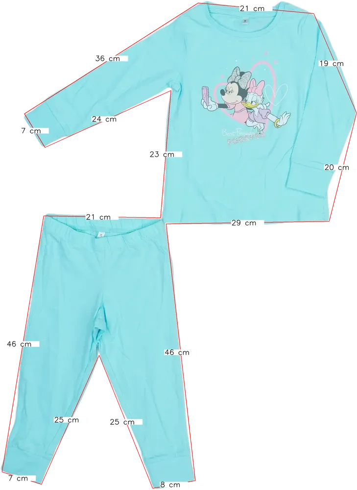 Zöld Disney Pizsama EU 92 / UK 2 év / US 2T