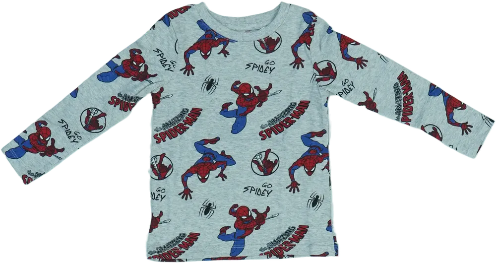 Szürke Marvel Hosszú ujjú felső EU 92 / UK 2 év / US 2T