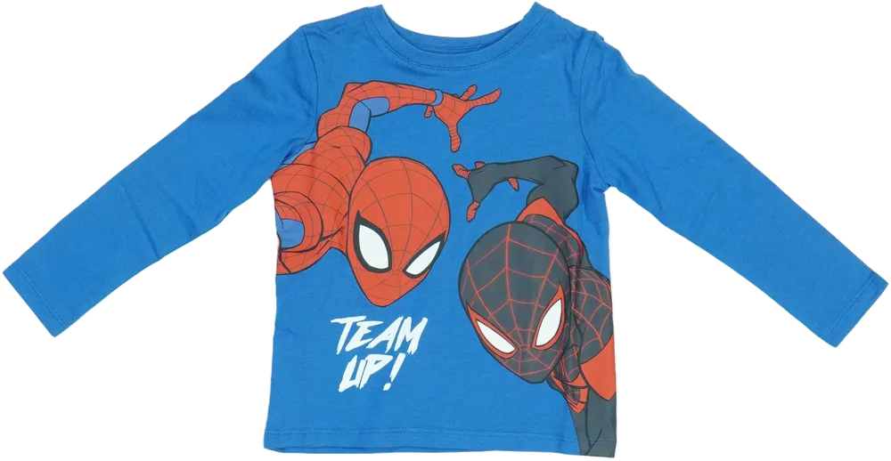 Kék Marvel Hosszú ujjú felső EU 92 / UK 2 év / US 2T