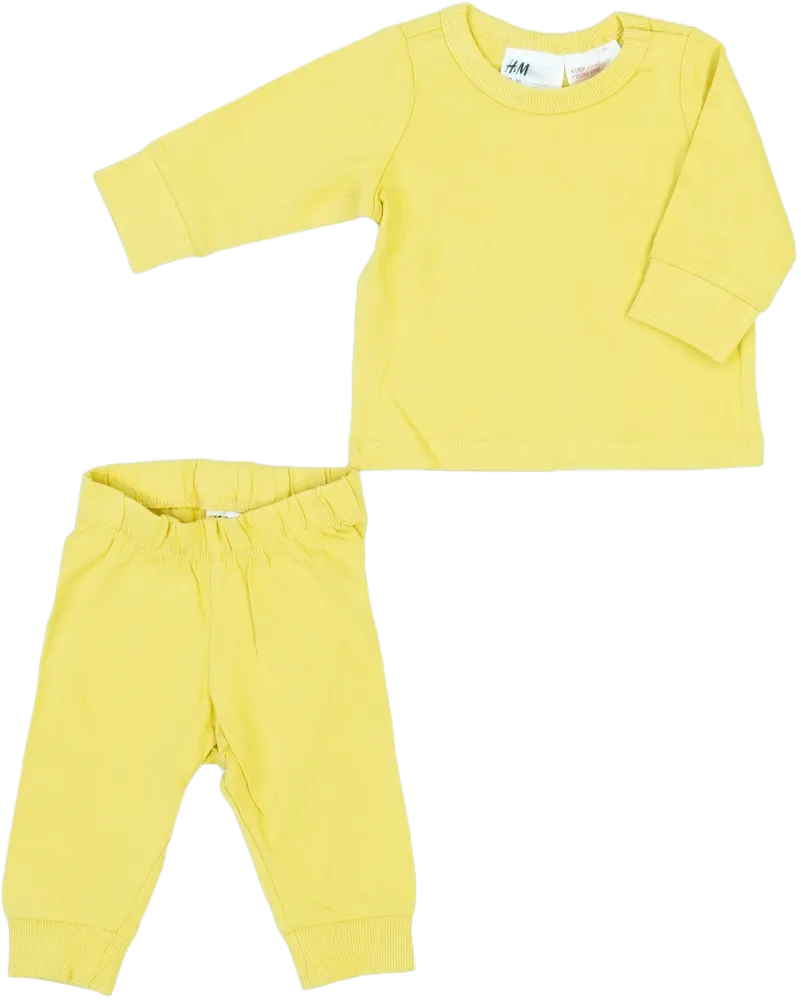 Sárga H&amp;M Pizsama EU 50 / UK Újszülött / US Újszülött