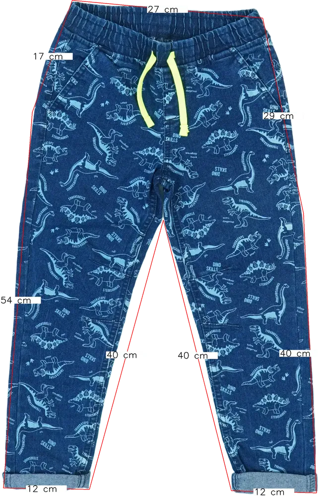 Kék Kiki&amp;Koko Farmernadrág EU 122 / UK 7 év / US 7 év/M