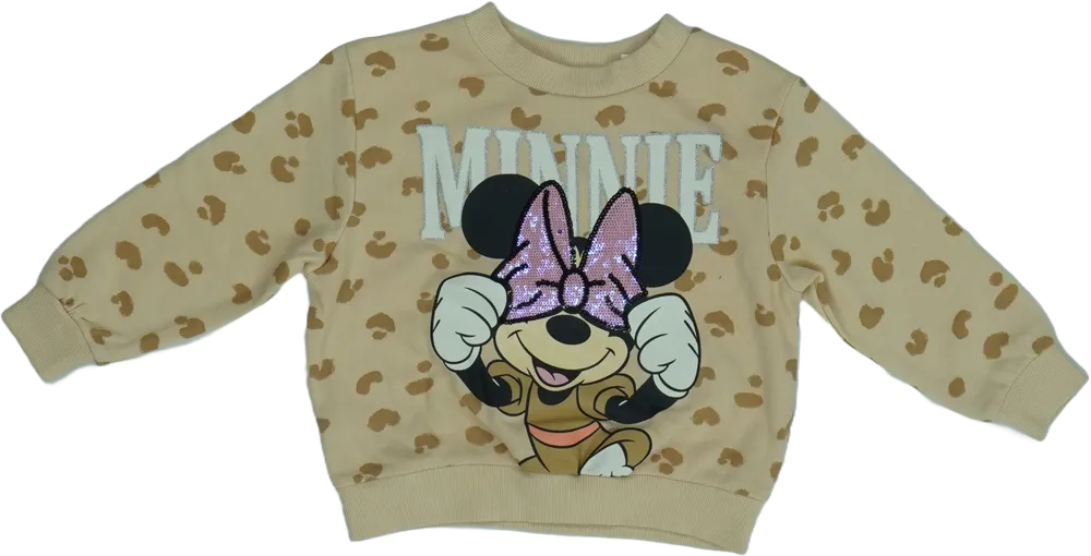 Barna Disney Pulóver EU 128 / UK 8 év / US 8 év/M