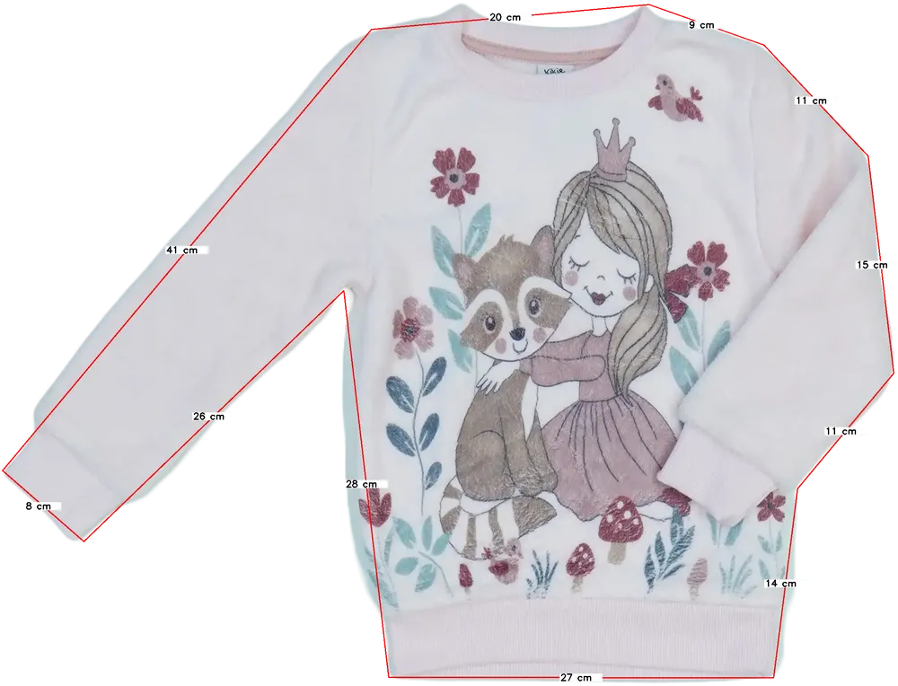 Rózsaszín Kiki&amp;Koko Pulóver EU 116 / UK 6 év / US 6 év/S