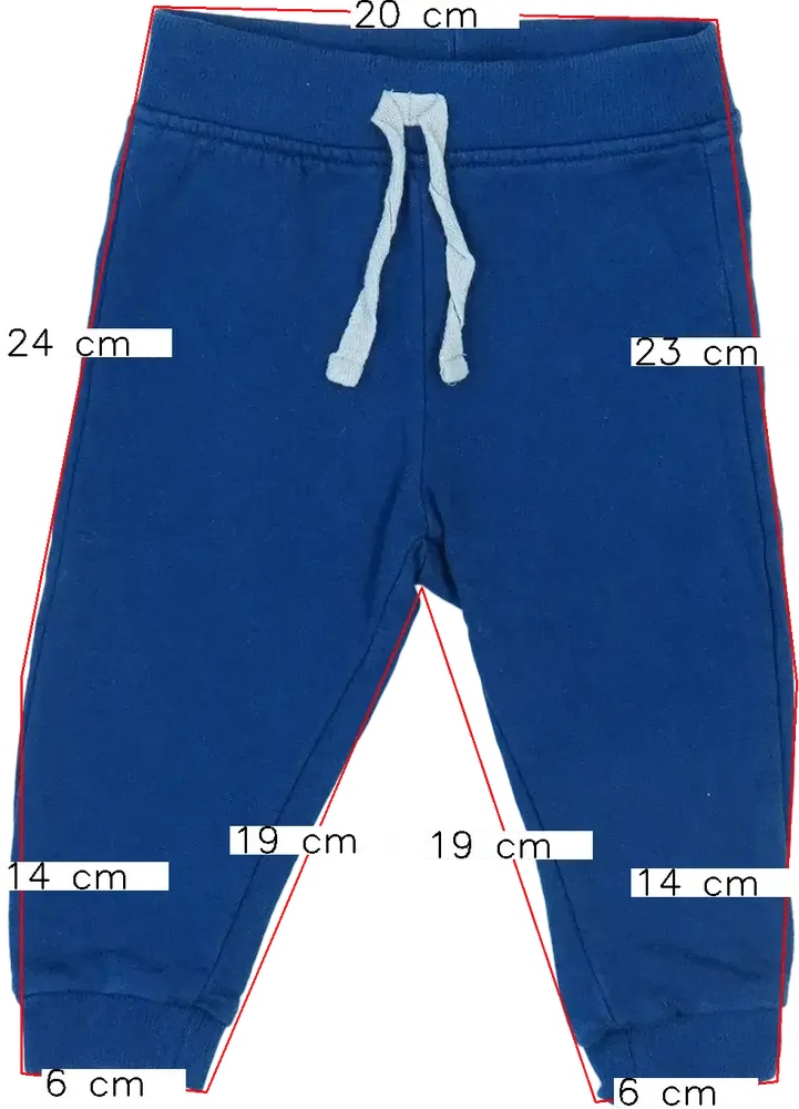 Kék Ergee Melegítőnadrág EU 74 / UK 6-9 hónap / US 6-9 hónap