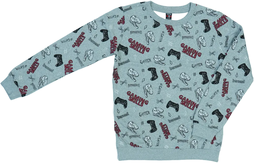 Szürke Y.F.K. Pulóver EU 164 / UK 14 év / US 14 év/XL