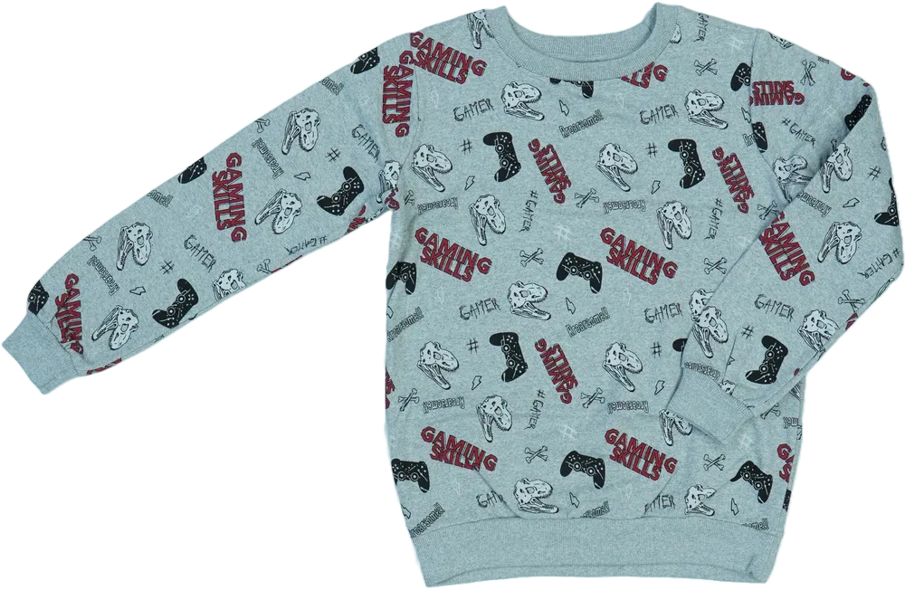 Szürke Y.F.K. Pulóver EU 152 / UK 12 év / US 12 év/L