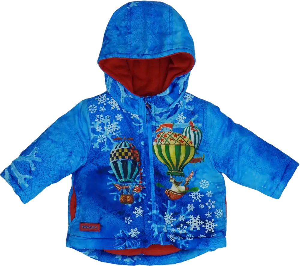 Kék Rosalita Átmeneti kabát EU 68 / UK 3-6 hónap / US 3-6 hónap